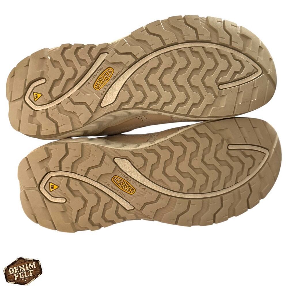 KEEN Utility Dillon Women’s Safety Toe Work Sneakers – Silver Birch – 8.5M NEW - Picture 13 of 15